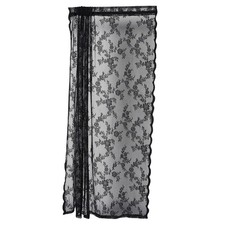 Black Lace Gothic Curtains