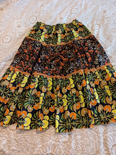 Gypsy 90s tiered skirt - gypsy,