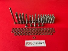 Kawasaki ER6F ER6N 09-17 Stainless Steel Engine Covers Screws Bolts kit EX650