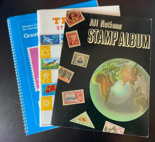Old retro world gb stamp - retro,