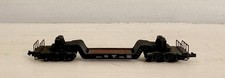 N Gauge Farish / Dapol Etc Kit Built 12 Wheel Bogie Weltrol Wagon