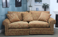 DURESTA, WALDORF GRAND SOFA IN RHAPSODY RUSSET SAND 7 FABRIC RRP £3999.
