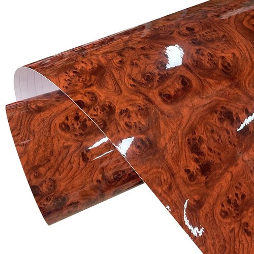 Gloss wood grain - vinyl, wrap