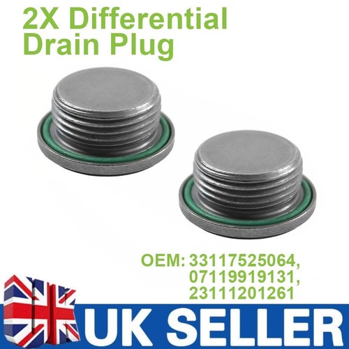 Differential drain plug - 2x,