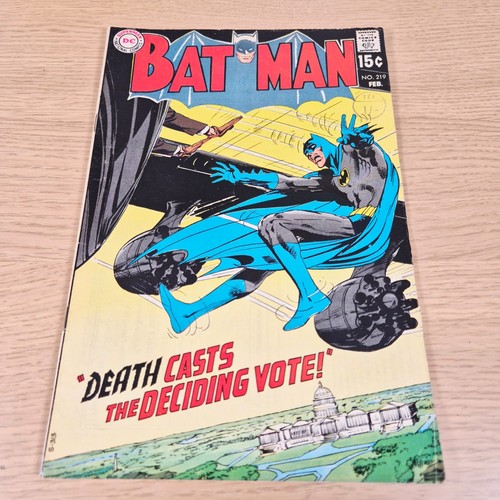 Vintage batman 219 death - batman, #219
