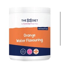 The 1:1 Diet by CWP, Orange  Water Flavouring X 1 Tub. New FREEPOST NO FEES