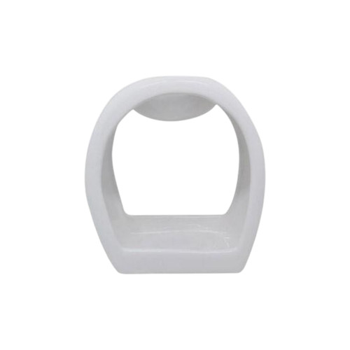 White arch tea light wax - white,