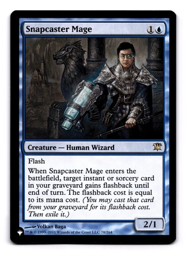 Snapcaster mage the list - snapcaster,