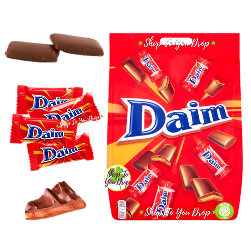 Mini daim bars - mini, chocolate