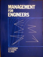 Management for Engineers by D. F. Cooper, M. Page, Chris B. Chapman (Paperback, 