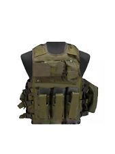 Tactical Adjustable Breathable Police Plate Carrier Multi Functional Combat Vest