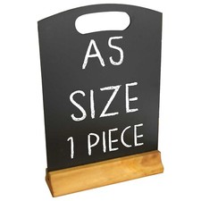 Hand held table top - top, menu