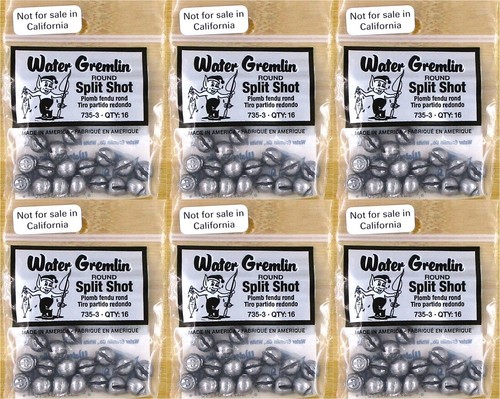 Packs water gremlin - (6), round