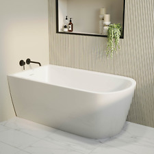 Freestanding Single Ended Left Hand Corner Bath 1500 x 800mm - Amaro AMALH1500
