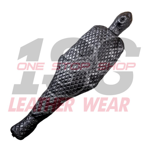 Custom quilted leather - quilted,