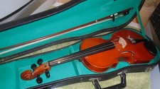 VIOLIN -STENTOR-HALF SIZE (53CMS) CASED WITH A GOOD QUALITY  J.LASALLE BOW