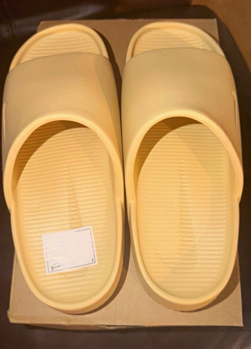 Nike calm slide - nike, beige