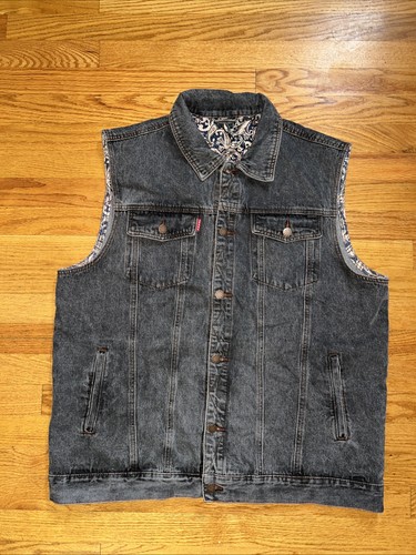 Falmer heritage denim vest - heritage,
