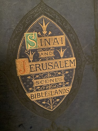 C1870 colour plates sinai - c1870,
