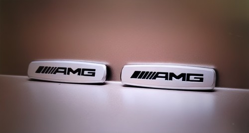 Amg seat badges - 2,