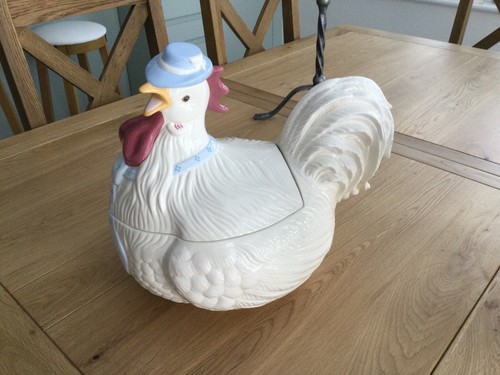 Ceramic rooster chicken - rooster, /