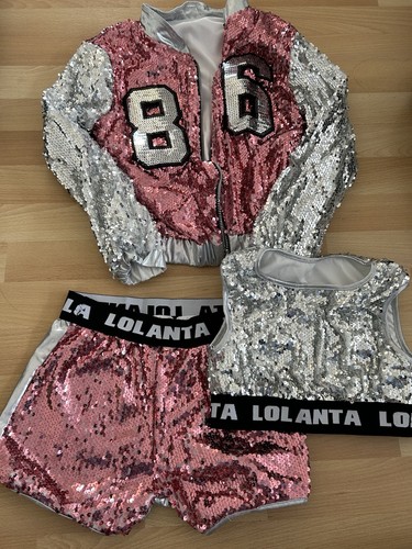 Girls sequin dance cheerleader - sequin,
