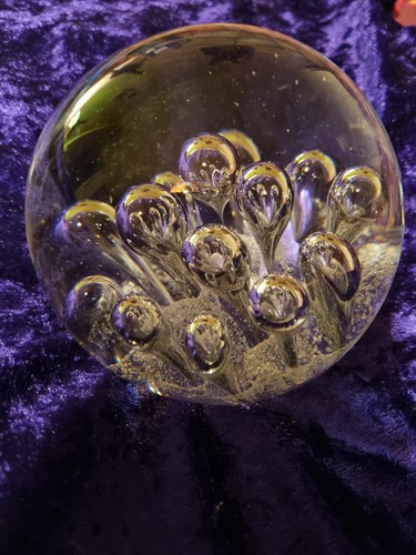 Large vintage clear glass - large,