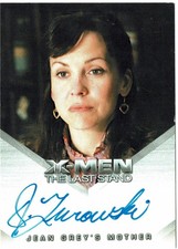 X-Men 3 The Last Stand Movie Autograph Card Desiree Zurowski Jean Grey's Mother
