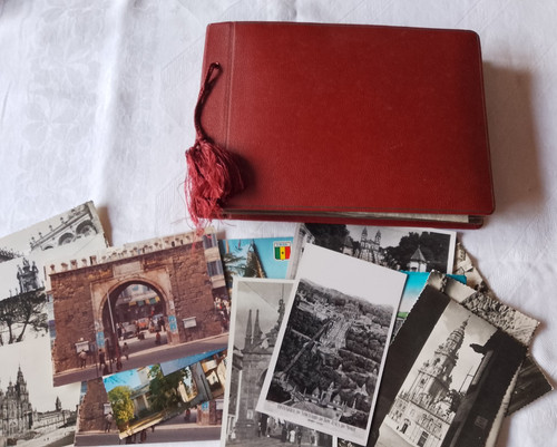 120 vintage postcards photos - vintage,
