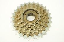 UNITED 6 SPEED BIKE INDEX FREEWHEEL 14/28 SCREW ON CASSETTE SLIGHT SOILED NOS