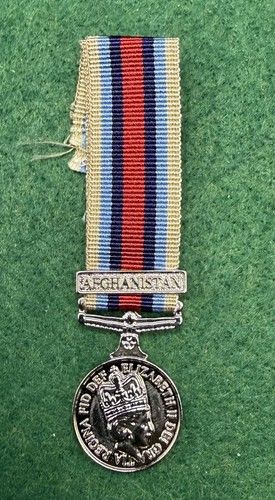 Miniature afghanistan medal - miniature,