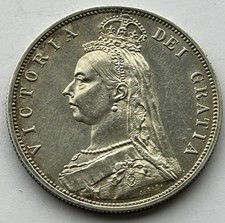 1887 Victoria Silver Half
