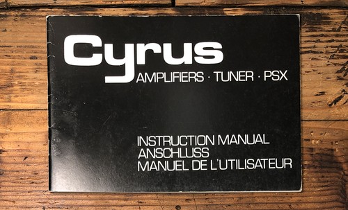 Cyrus model one two - cyrus, tuner