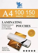 H&S A4 Glossy Laminating