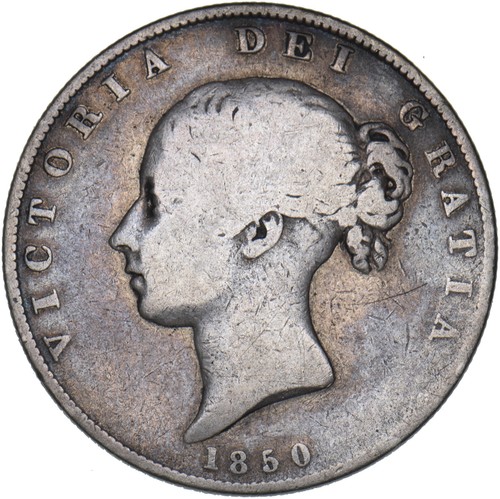 1850 halfcrown victoria - 1850,