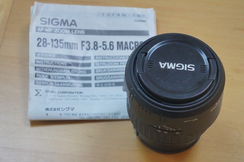 Sigma 135mm 5 - sigma, f3.8-5.6