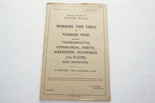 1969 Scottish Region Working