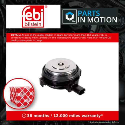 Camshaft adjuster valve - camshaft,