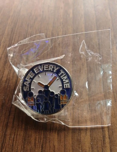 Safe everytime pin badge for - everytime,