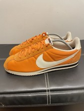 V RARE 2016 NIKE CORTEZ AW UK 10.5 ORANGE FORREST GUMP OG VINTAGE RETRO CLASSIC