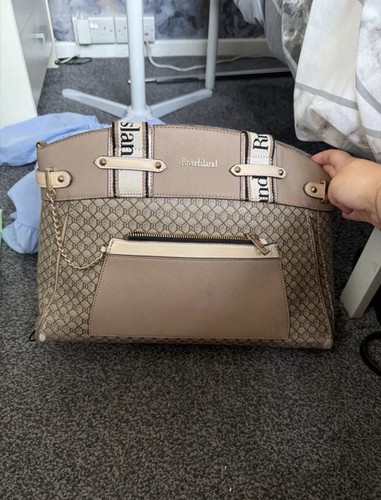 River island beige monogram - river,