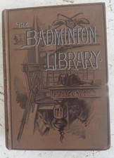 Antique Book 1890 Tennis Lawn