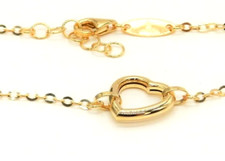 9ct gold bracelet 7.5 inch