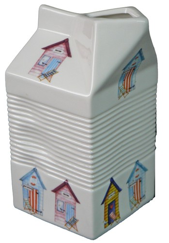 Milk carton shaped jug off