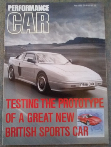 Performance car june 1989 - car, tvr