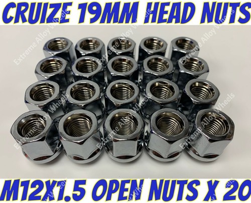 Alloy wheel nuts open - alloy, 16