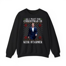 All I want for Christmas is Keir Starmer, Labour party, Political Xmas Jumper