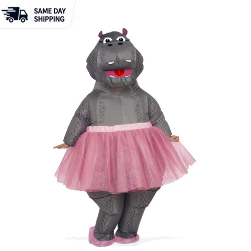 Whimsical adult hippo - whimsical,