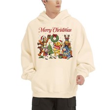 Christmas Pooh Disney Hoodie : Matching Family shirt | Holiday Jumper | CH 177