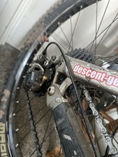 Specialized big hit 3 fsr silver 26” 180mm travel perfect condition few dinks